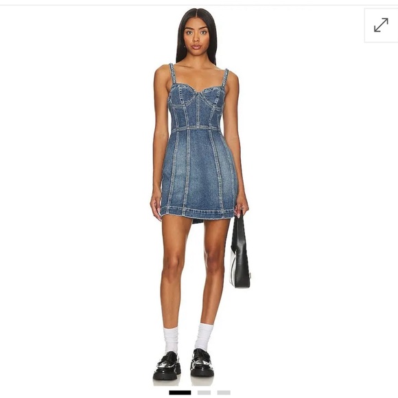 Alice + Olivia Denim - NWOT Alice + Olivia Raylene Bustier Mini Dress Sz 8